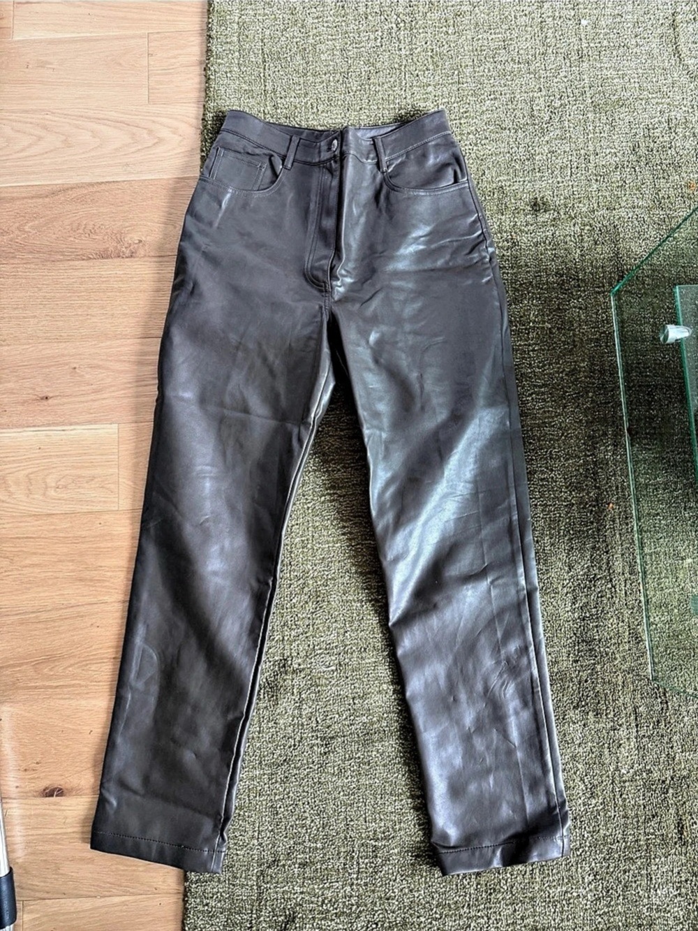 Aritzia Wilfred Melina Pant Dark Taupe-y Color
